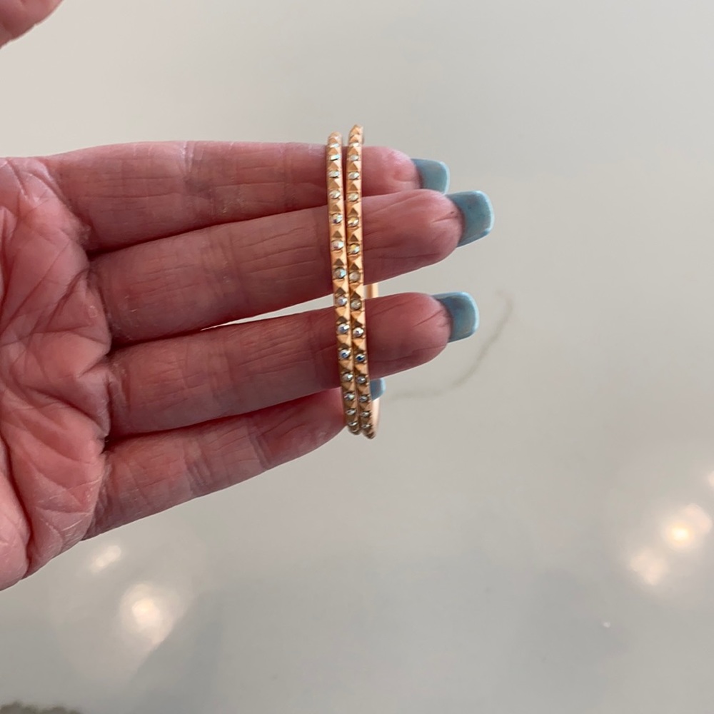 Kendra Scott Rose Gold Hoops